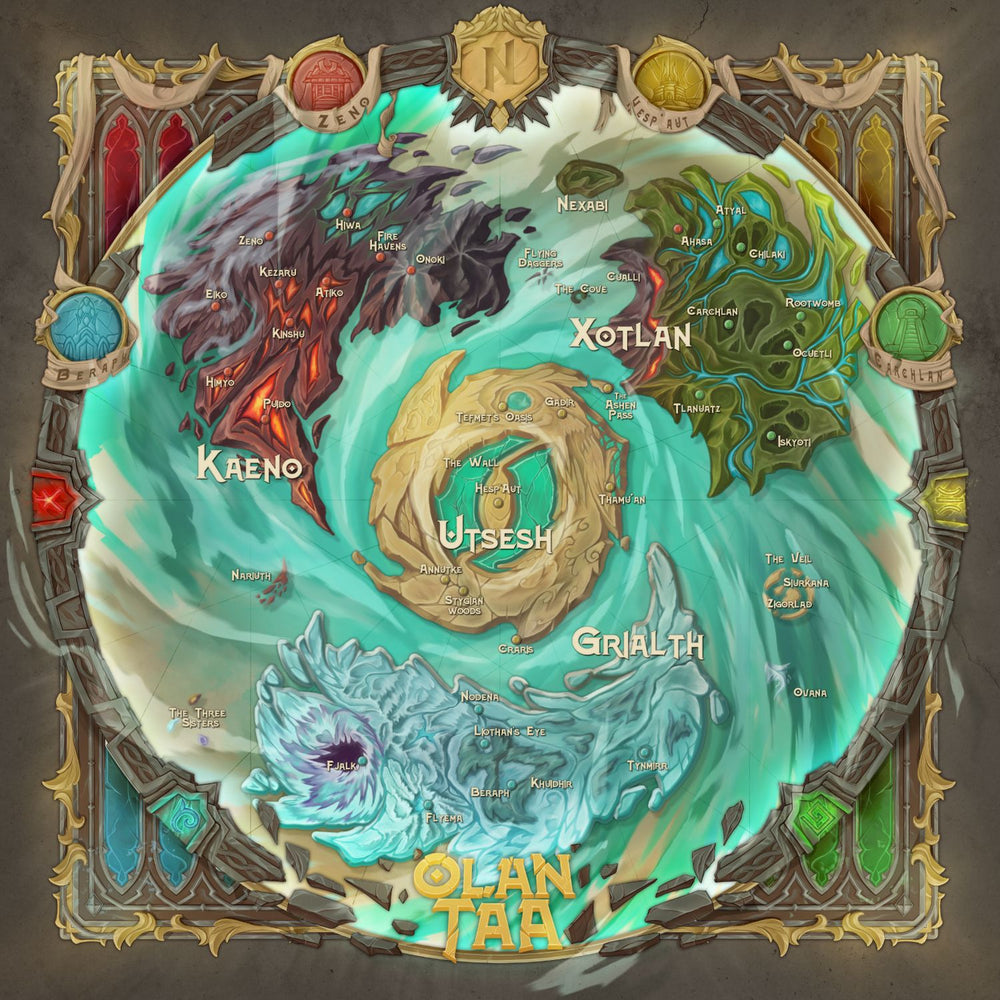 Map of Olan Taa